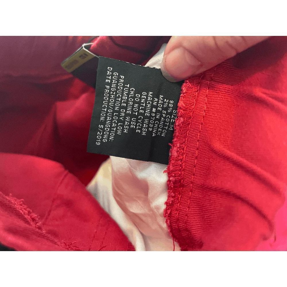 NWT Red and Gold Demolition Joggers-Medium
